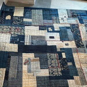 Pottery Barn “Love Handicrafted  Reversible Quilt”